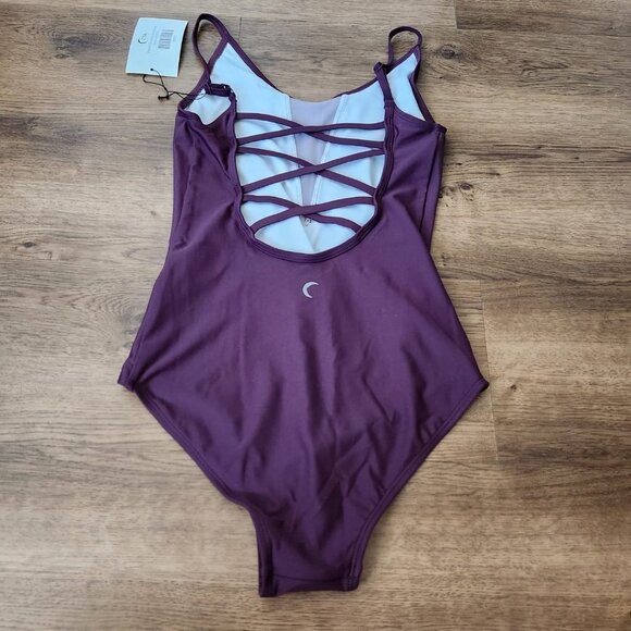 Zyia Effortless One piece Swimsuit Plum - Picture 2 of 2
